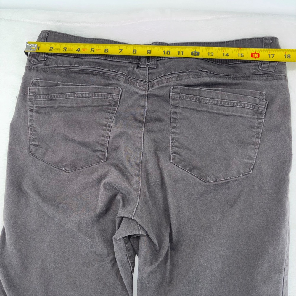 Democracy Womens Ab Solution Skinny Pants Charcoal Gray Size 16 B1641E8X2XX - Picture 6 of 11